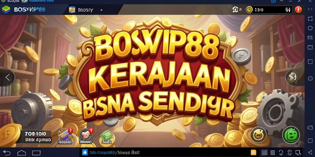 Gameplay <strong>BOSVIP88</strong> yang menampilkan kerjasama dan strategi bisnis.