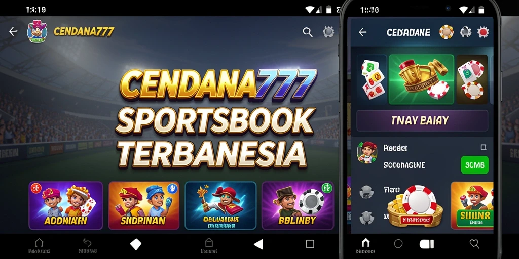 Tampilan aplikasinya yang menarik dan sederhana dalam permainan Sportsbook.
